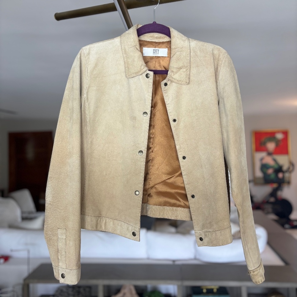 DKNY Suede Jacket